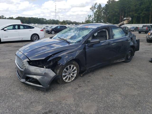 3FA6P0G79FR141561 - 2015 FORD FUSION S GRAY photo 1