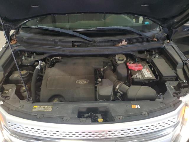 1FMHK7D88CGA23765 - 2012 FORD EXPLORER XLT BLACK photo 12