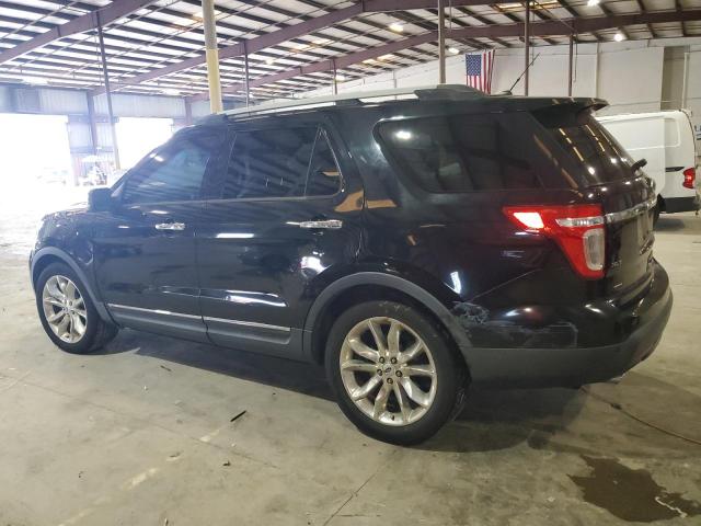 1FMHK7D88CGA23765 - 2012 FORD EXPLORER XLT BLACK photo 2