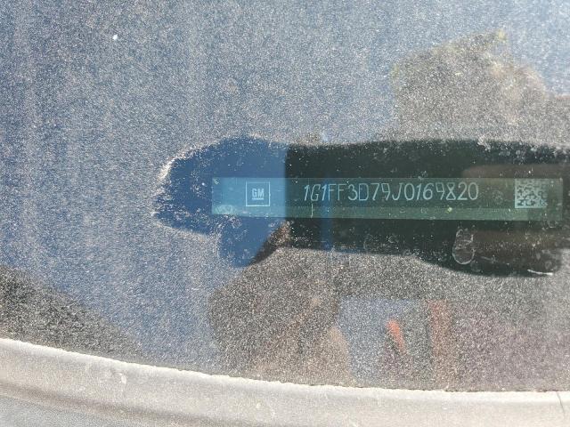 1G1FF3D79J0169820 - 2018 CHEVROLET CAMARO SS Silber Foto 12