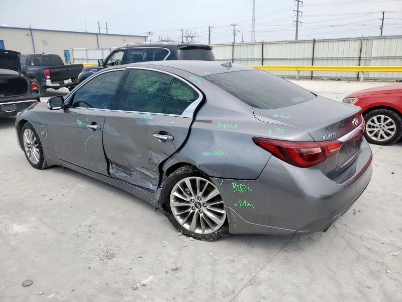 JN1EV7AP4KM515013 - 2019 INFINITI Q50 LUXE 灰色 照片 2