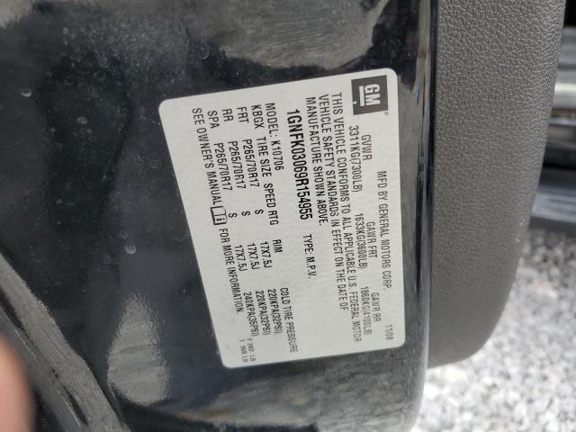 1GNFK03069R154955 - 2009 CHEVROLET TAHOE SPECIAL BLACK photo 13