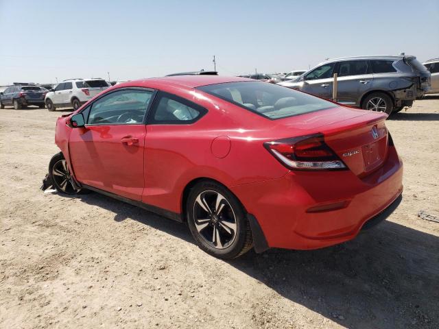 2HGFG3B85EH523982 - 2014 HONDA CIVIC EX RED photo 2