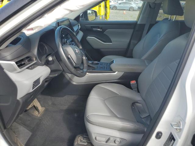 5TDGZRBH9MS128106 - 2021 TOYOTA HIGHLANDER XLE Biały zdjęcie 7