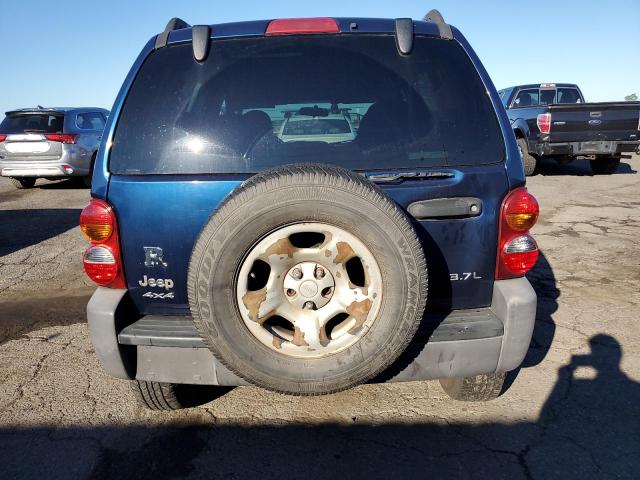 1J4GL48K62W352321 - 2002 JEEP LIBERTY SPORT 蓝色 照片 6