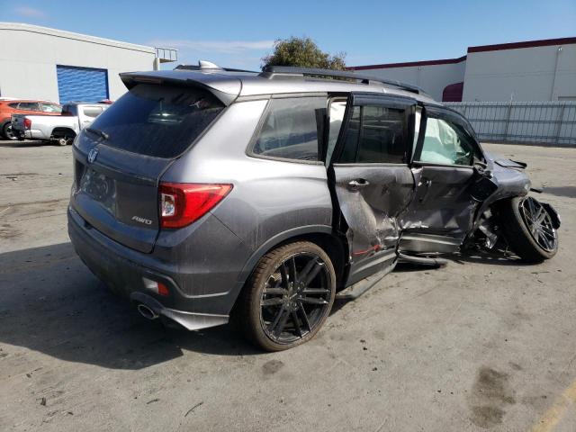 5FNYF8H54LB003070 - 2020 HONDA PASSPORT EXL ნაცრისფერი ფოტო 3