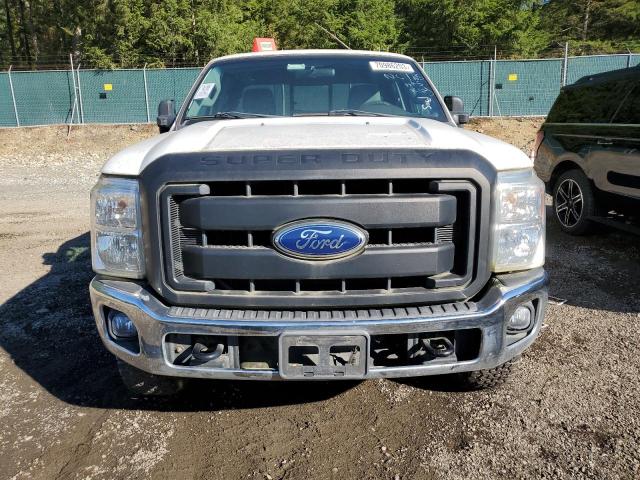 1FT7X2B61BEC53972 - 2011 FORD F250 SUPER DUTY WHITE photo 5