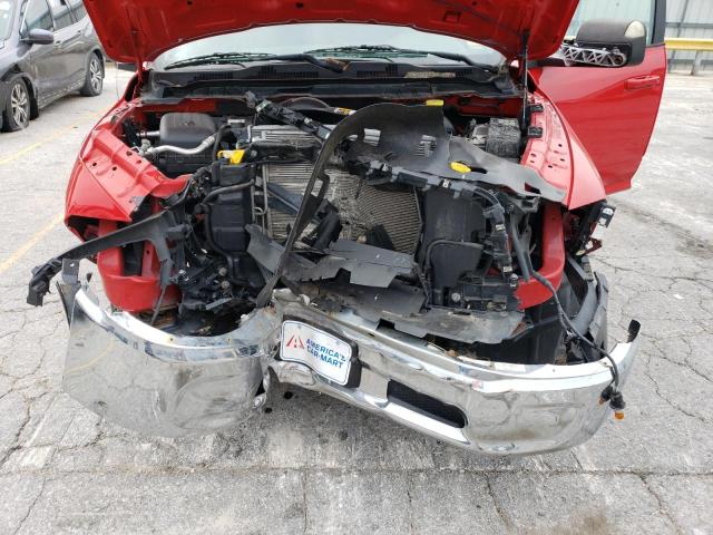 1C6RR7TTXKS646110 - 2019 RAM 1500 CLASS SLT წითელი ფოტო 11