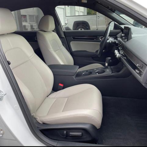 19XFL1H80NE014075 - 2022 HONDA CIVIC SPORT TOURING WHITE photo 5