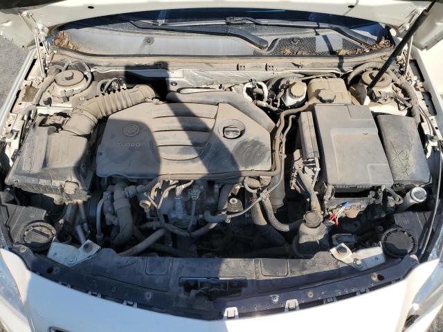 2G4GV5GVXC9205068 - 2012 BUICK REGAL GS WHITE photo 11