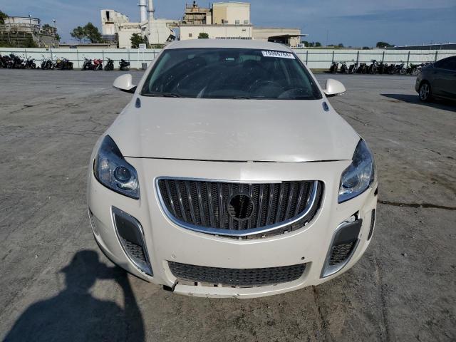 2G4GV5GVXC9205068 - 2012 BUICK REGAL GS WHITE photo 5