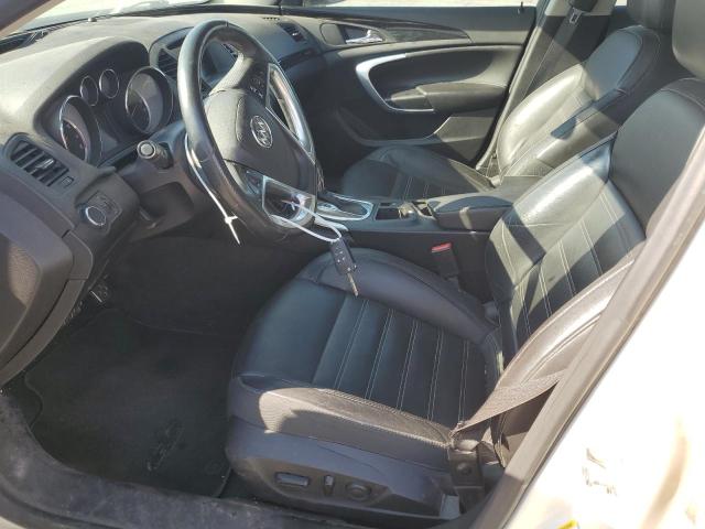 2G4GV5GVXC9205068 - 2012 BUICK REGAL GS WHITE photo 7