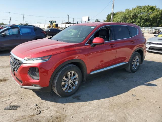 5NMS3CAD8LH192842 - 2020 HYUNDAI SANTA FE SEL RED photo 1