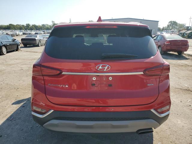 5NMS3CAD8LH192842 - 2020 HYUNDAI SANTA FE SEL RED photo 6