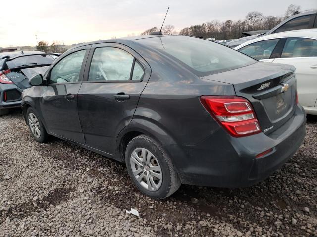 1G1JB5SH3H4170526 - 2017 CHEVROLET SONIC LS 灰色 照片 2