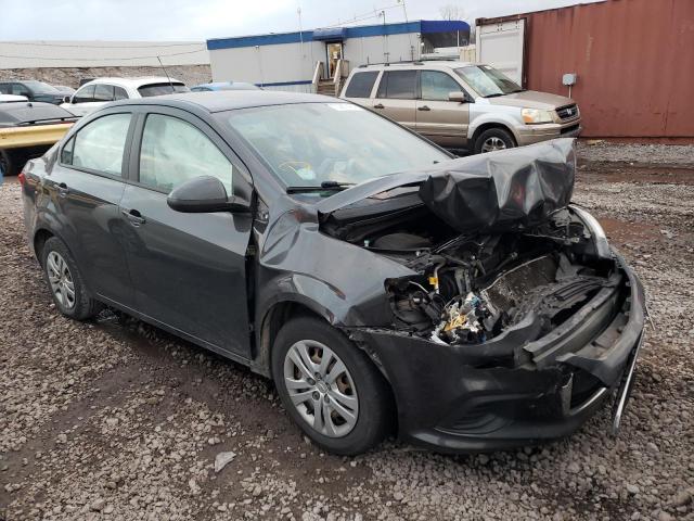 1G1JB5SH3H4170526 - 2017 CHEVROLET SONIC LS 灰色 照片 4