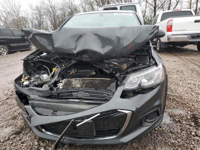 1G1JB5SH3H4170526 - 2017 CHEVROLET SONIC LS 灰色 照片 5