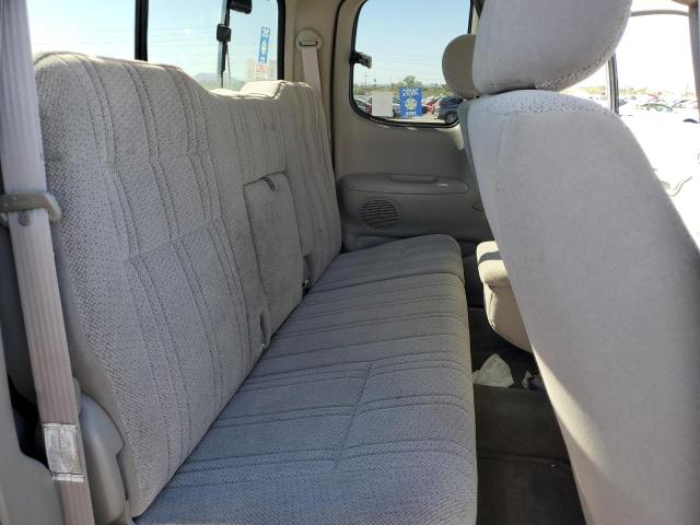 5TBRT34181S172416 - 2001 TOYOTA TUNDRA ACCESS CAB ვერცხლისფერი ფოტო 10