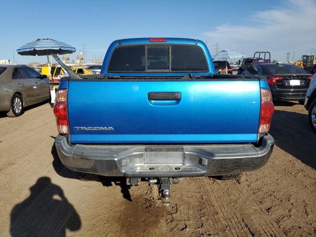 5TEJU62N96Z212036 - 2006 TOYOTA TACOMA DOUBLE CAB PRERUNNER BLUE photo 6