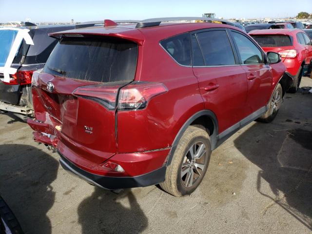 2T3RFREV3JW800657 - 2018 TOYOTA RAV4 ADVENTURE BURGUNDY photo 3