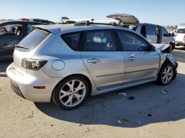 JM1BK343581135778 - 2008 MAZDA 3 HATCHBACK SILVER photo 3