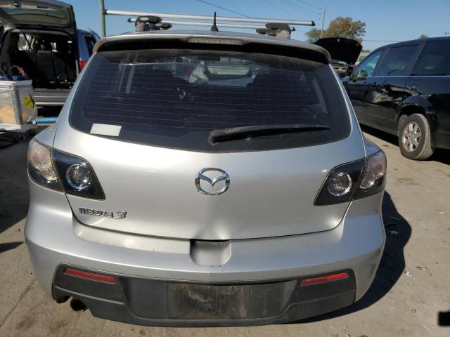 JM1BK343581135778 - 2008 MAZDA 3 HATCHBACK SILVER photo 6