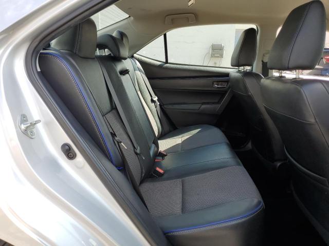 2T1BURHE3JC007596 - 2018 TOYOTA COROLLA L ვერცხლისფერი ფოტო 10