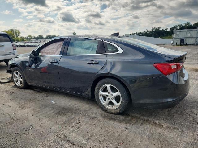 1G1ZC5ST8HF166982 - 2017 CHEVROLET MALIBU LS BLACK photo 2