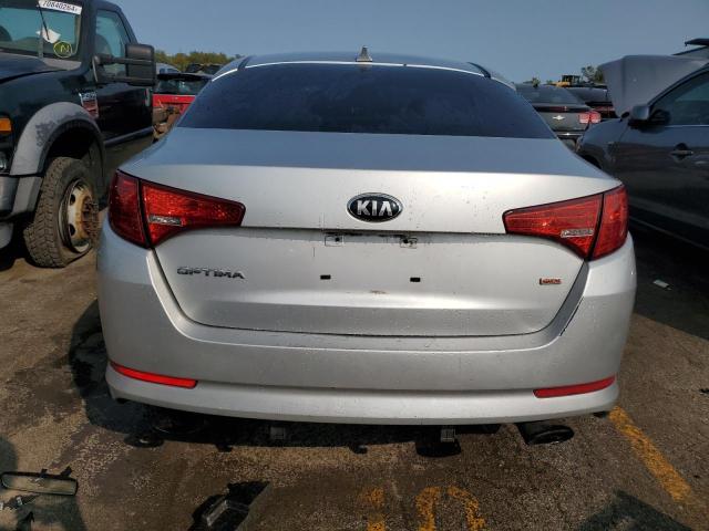 KNAGM4A79D5308618 - 2013 KIA OPTIMA LX SILVER photo 6