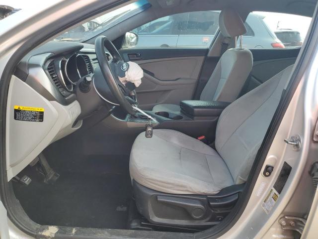 KNAGM4A79D5308618 - 2013 KIA OPTIMA LX SILVER photo 7