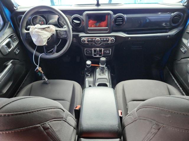 1C4HJXDN5PW671220 - 2023 JEEP WRANGLER SPORT BLUE photo 8