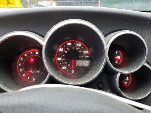 2T1KR32E67C670807 - 2007 TOYOTA COROLLA MA XR RED photo 9