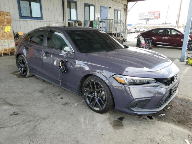 19XFL1H85PE015371 - 2023 HONDA CIVIC SPORT TOURING PURPLE photo 4