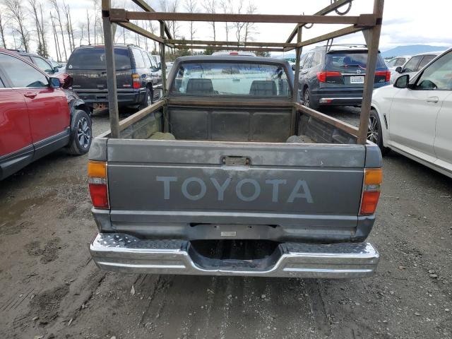 JT4RN50R6J5166659 - 1988 TOYOTA PICKUP 1/2 TON RN50 GRAY photo 6