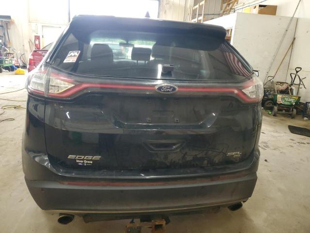 2FMTK4J88FBB34826 - 2015 FORD EDGE SEL BLACK photo 6