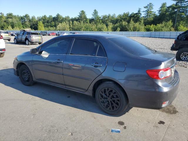 2T1BU4EE0DC955269 - 2013 TOYOTA COROLLA BASE ნაცრისფერი ფოტო 2