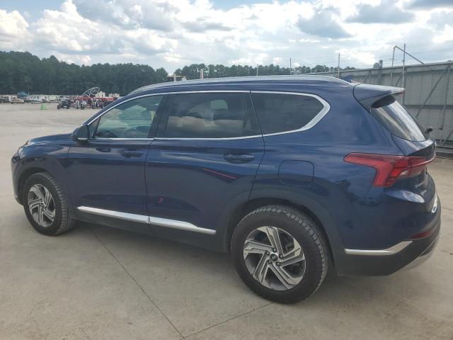5NMS24AJ6NH396122 - 2022 HYUNDAI SANTA FE SEL Azul foto 2