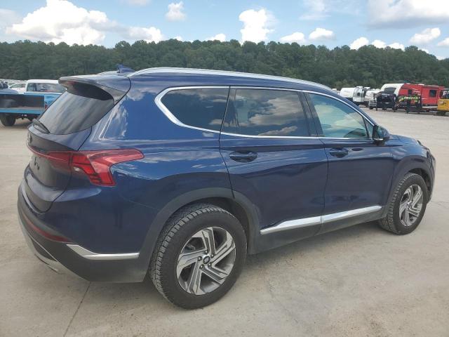 5NMS24AJ6NH396122 - 2022 HYUNDAI SANTA FE SEL Azul foto 3