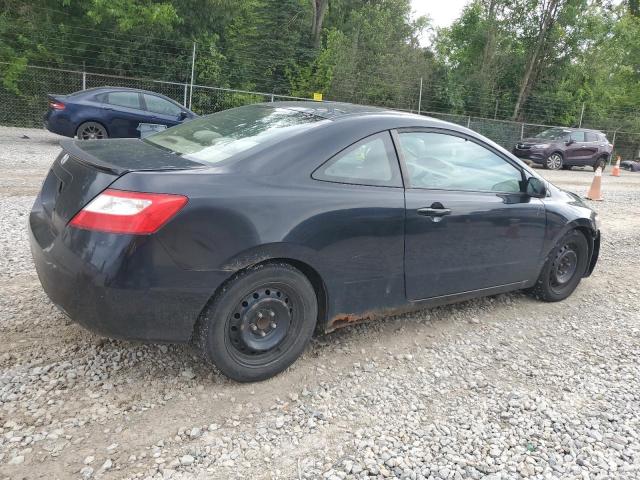 2HGFG12656H521606 - 2006 HONDA CIVIC LX Noir photo 3