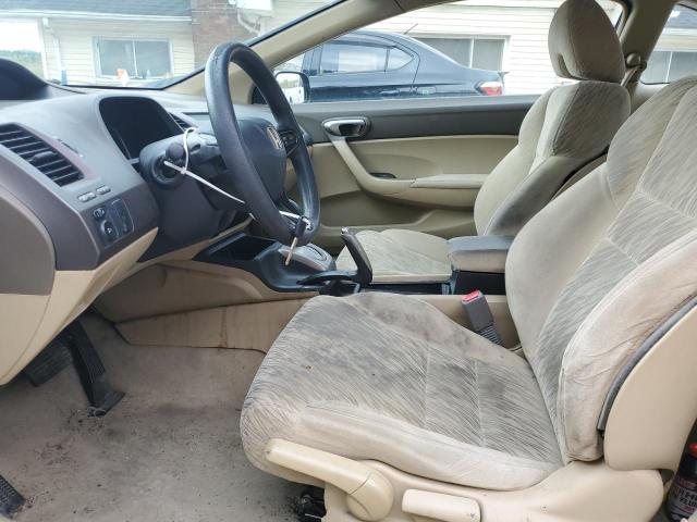2HGFG12656H521606 - 2006 HONDA CIVIC LX Noir photo 7