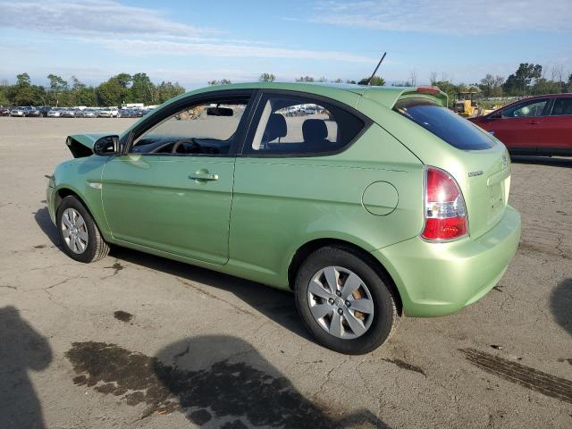 KMHCM36C29U124082 - 2009 HYUNDAI ACCENT GS GREEN photo 2