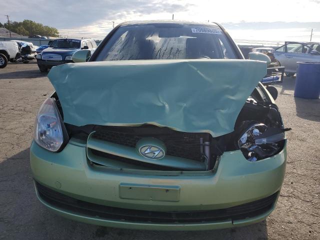 KMHCM36C29U124082 - 2009 HYUNDAI ACCENT GS GREEN photo 5