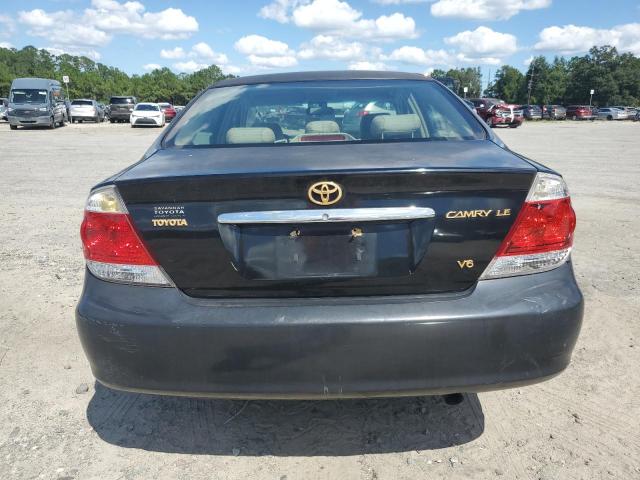 4T1BF32K35U110852 - 2005 TOYOTA CAMRY LE BLACK photo 6