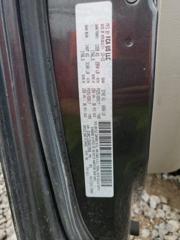 2C4RC1CG5GR215595 - 2016 CHRYSLER TOWN & COU TOURING L CHARCOAL photo 13