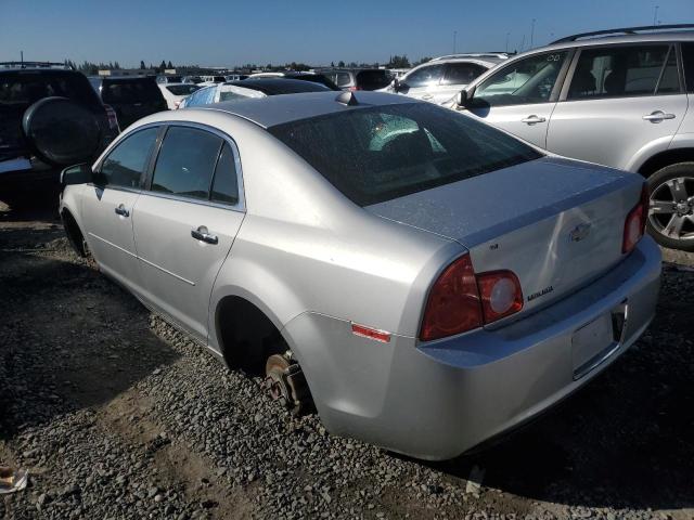 1G1ZC5E08CF379666 - 2012 CHEVROLET MALIBU 1LT SILVER photo 2