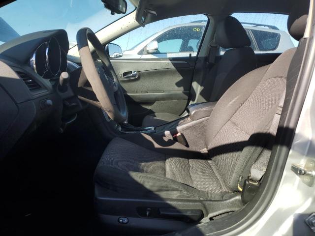 1G1ZC5E08CF379666 - 2012 CHEVROLET MALIBU 1LT SILVER photo 7