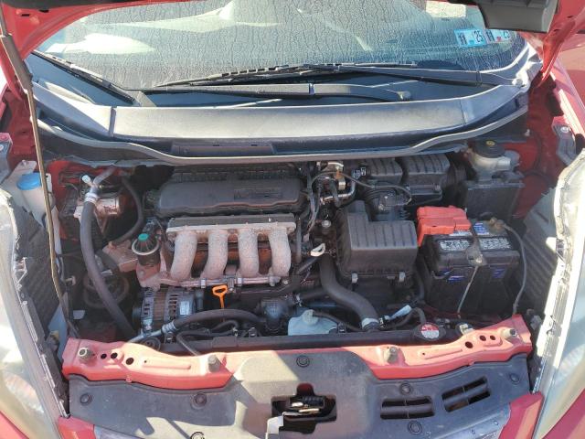 JHMGE8G3XCC031353 - 2012 HONDA FIT RED photo 11