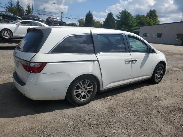 5FNRL5H63BB002558 - 2011 HONDA ODYSSEY EXL WHITE photo 3