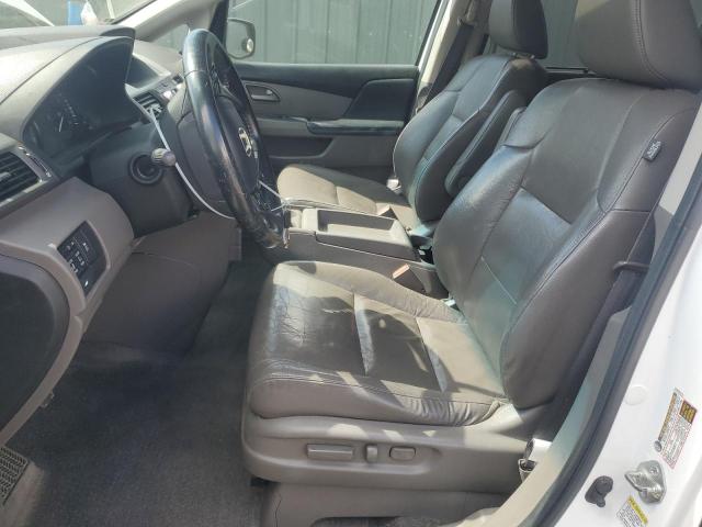 5FNRL5H63BB002558 - 2011 HONDA ODYSSEY EXL WHITE photo 7