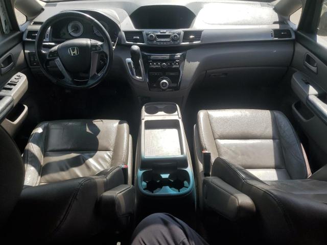 5FNRL5H63BB002558 - 2011 HONDA ODYSSEY EXL WHITE photo 8